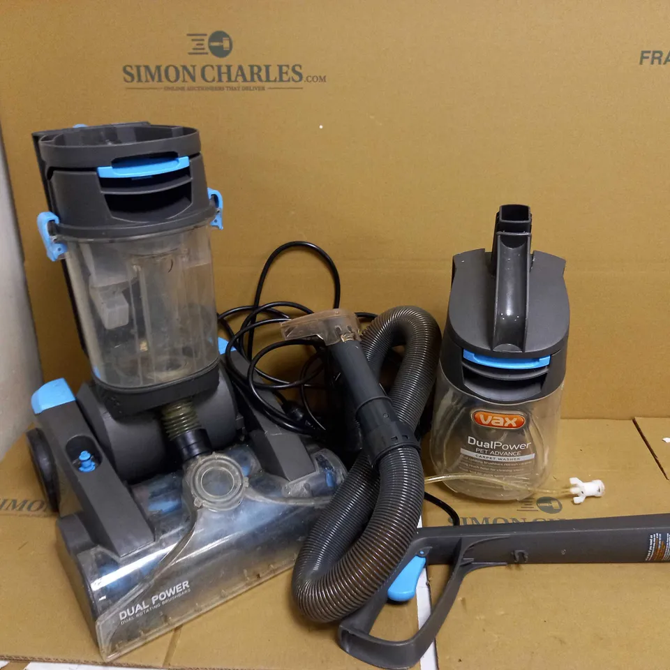 VAX DUEL POWER PET ADVANCE CARPET WASHER