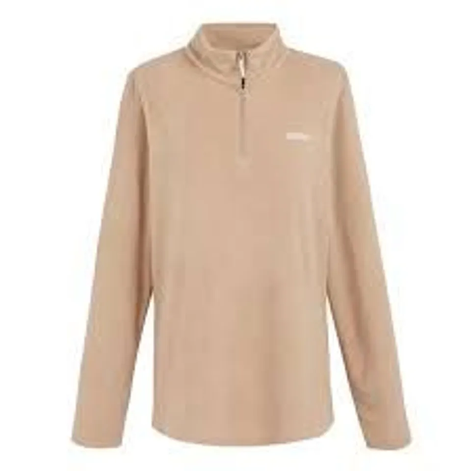 BRAND NEW REGATTA  WOMEN'S SWEETHART LIGHTWEIGHT HALF-ZIP FLEECE IN WARM TAUPE - SIZE 26