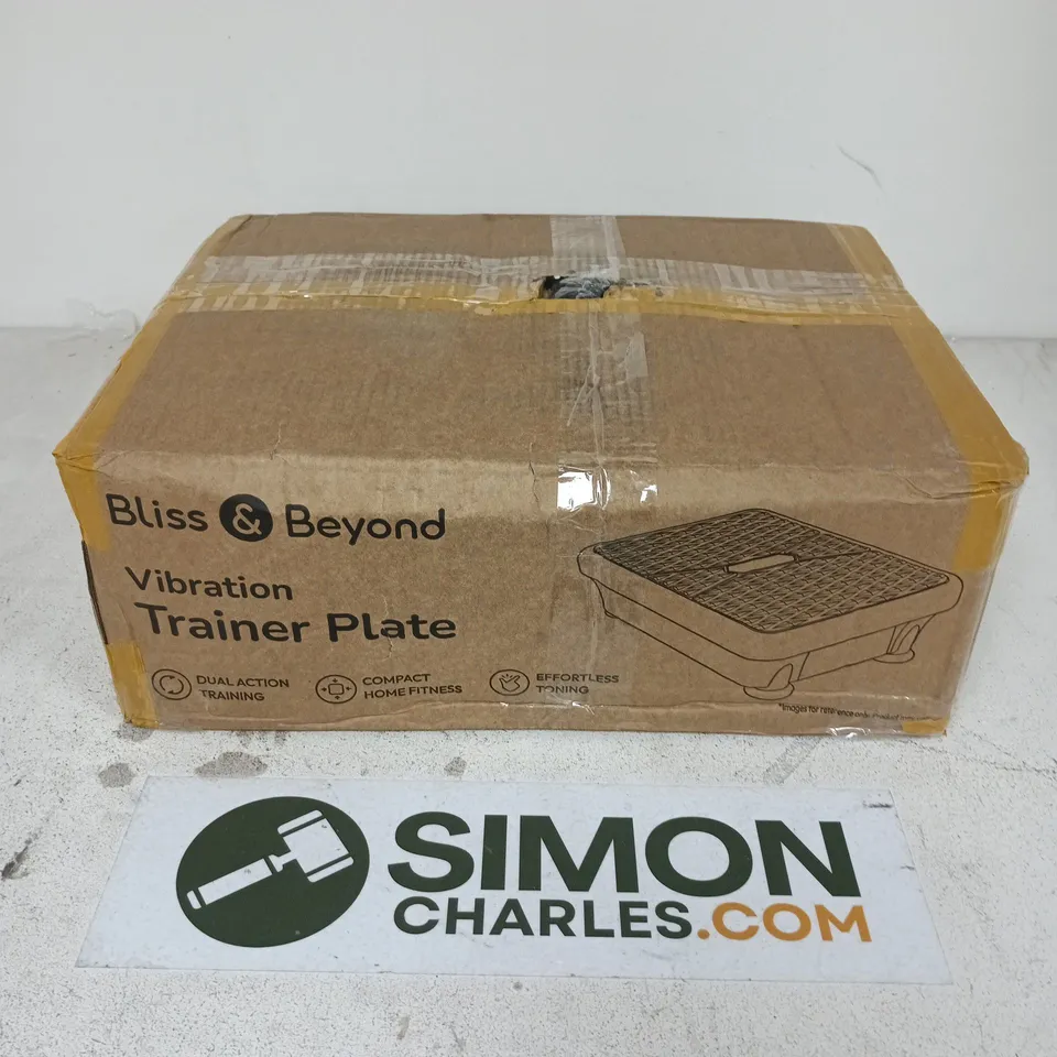 BOXED BLISS & BEYOND VIBRATION TRAINER PLATE