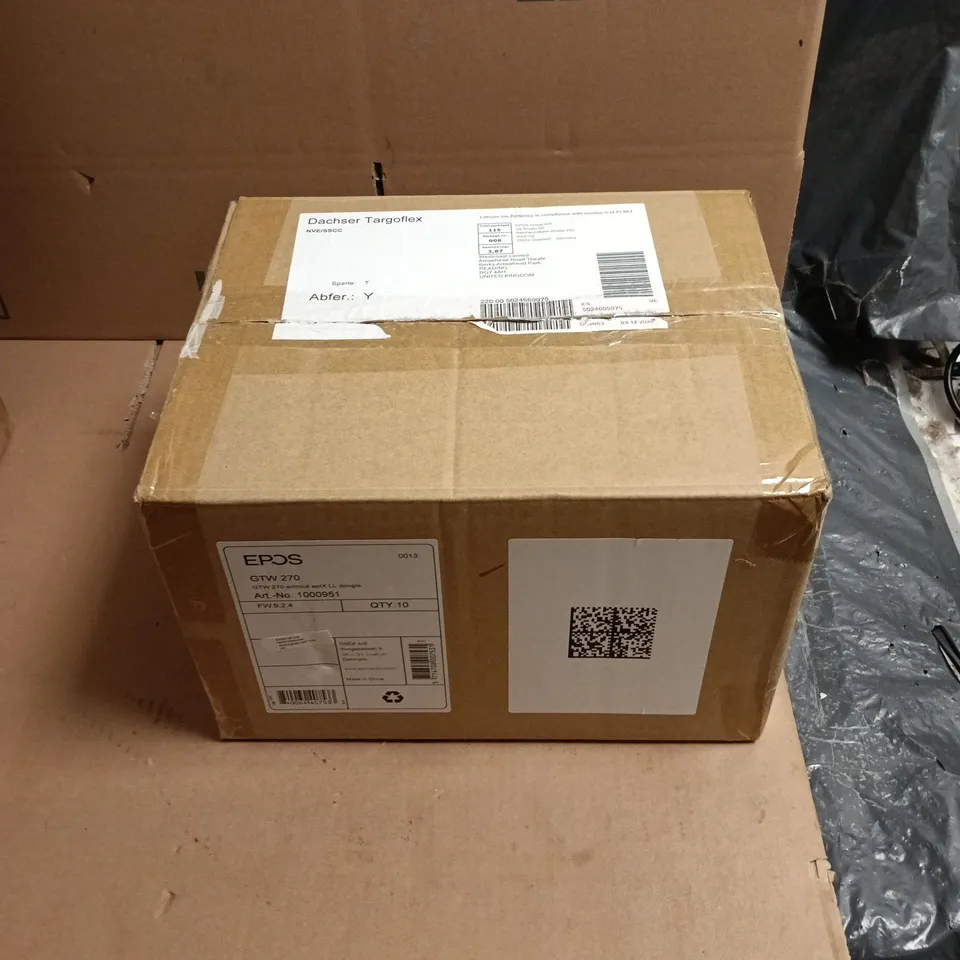 BOX OF APPROXIMATELY 8 EPOS GTW 270 GAMING EARPHONES - COLLECTION ONLY