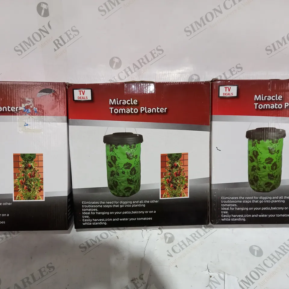 3 X BOXED TV DEALS MIRACLE TOMATO PLANTER 