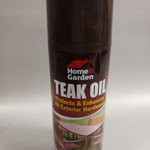 12 X HOME & GARDEN TEAK OIL CANS - COLLECTION ONLY