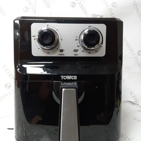 TOWER 5L NON STICK AIR FRYER - BLACK