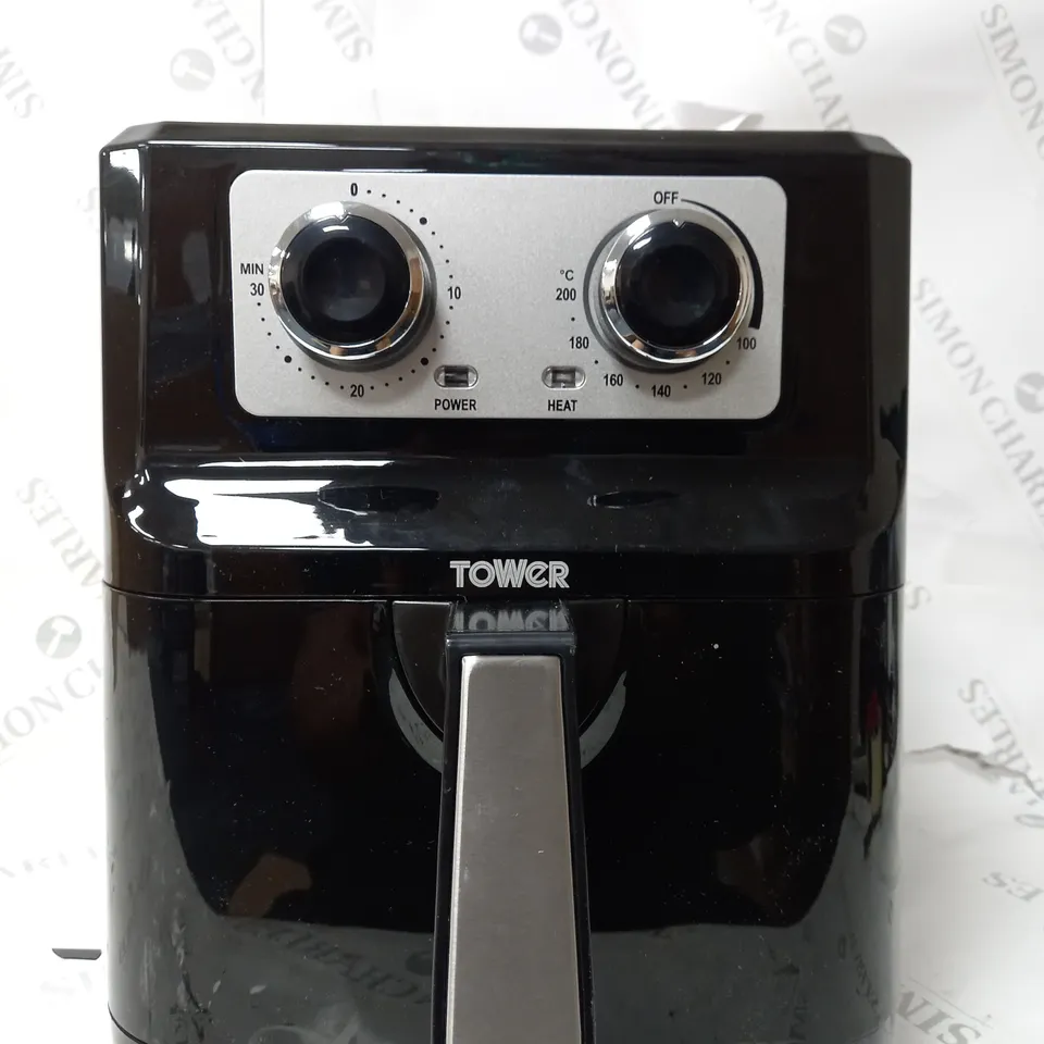 TOWER 5L NON STICK AIR FRYER - BLACK