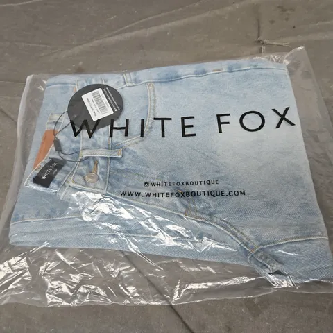 BAGGED WHITE FOX BRING THE STYLE JEANS - SIZE XXS