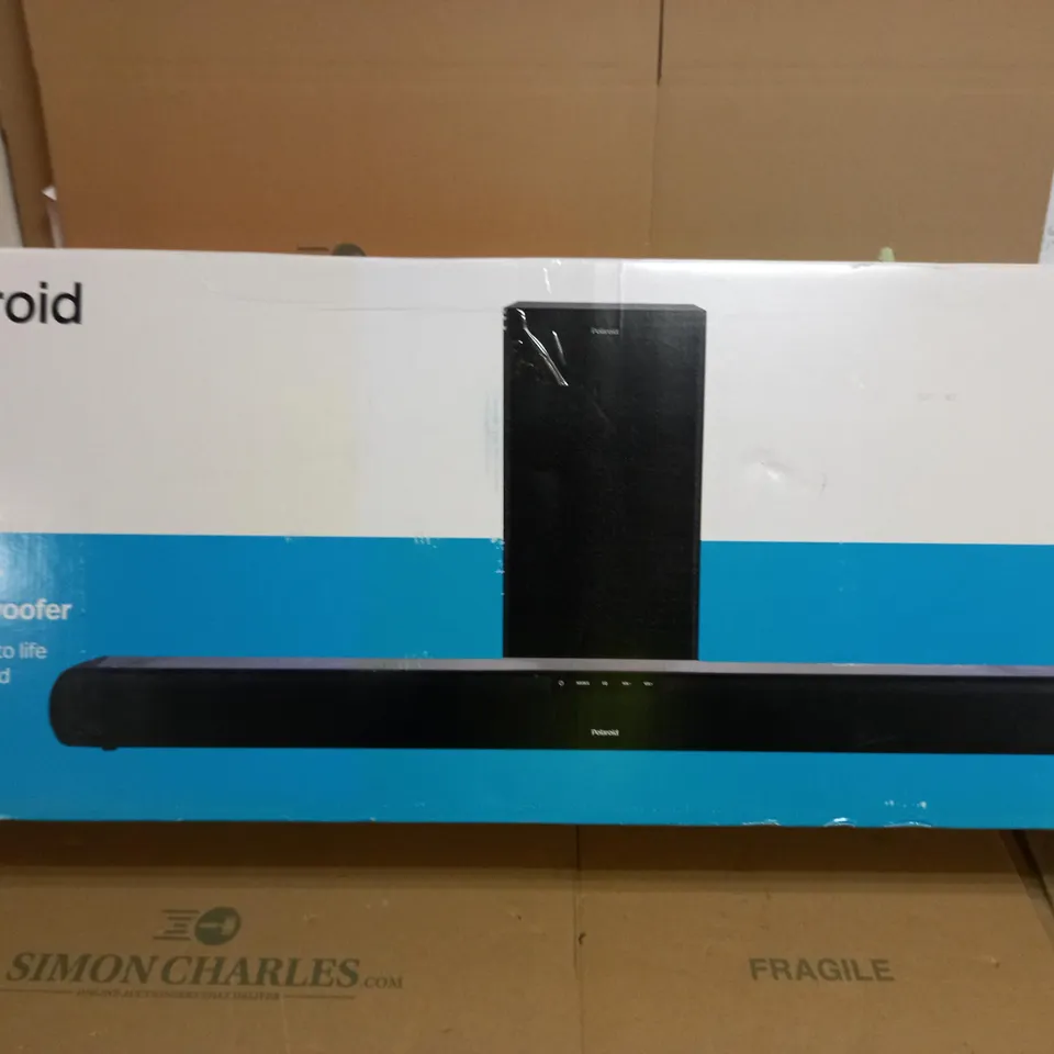 POLAROID SOUNDBAR WITH SUBWOOFER