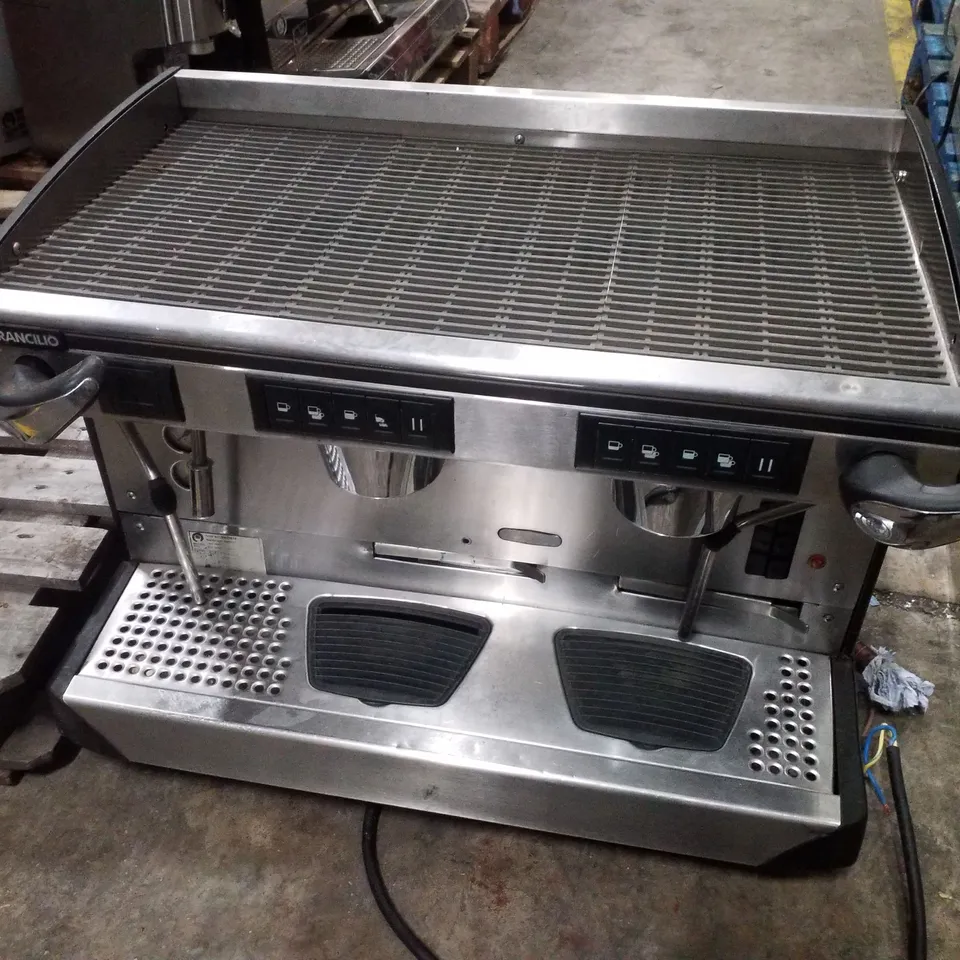 RANCILIO RAN7-2 COMMERCIAL 2 BARRISTA COFFEE MACHINE