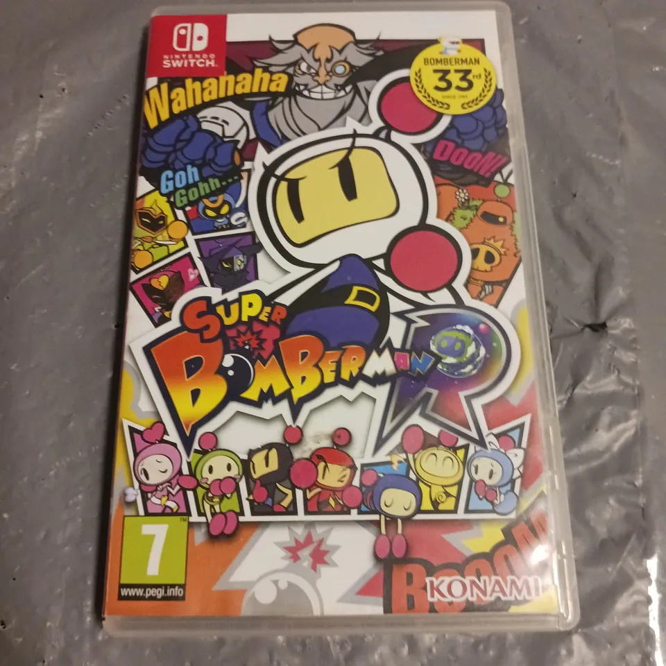 SUPER BOMBERMAN FOR NINTENDO SWITCH