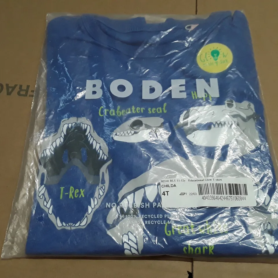 BODEN EDUCATIONAL GLOW T-SHIRT 11/12 YRS