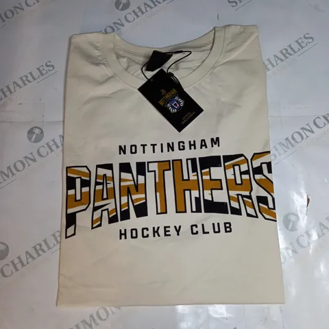 NOTTINGHAM PANTHERS ICE HOCKEY CLUB T-SHIRT SIZE L
