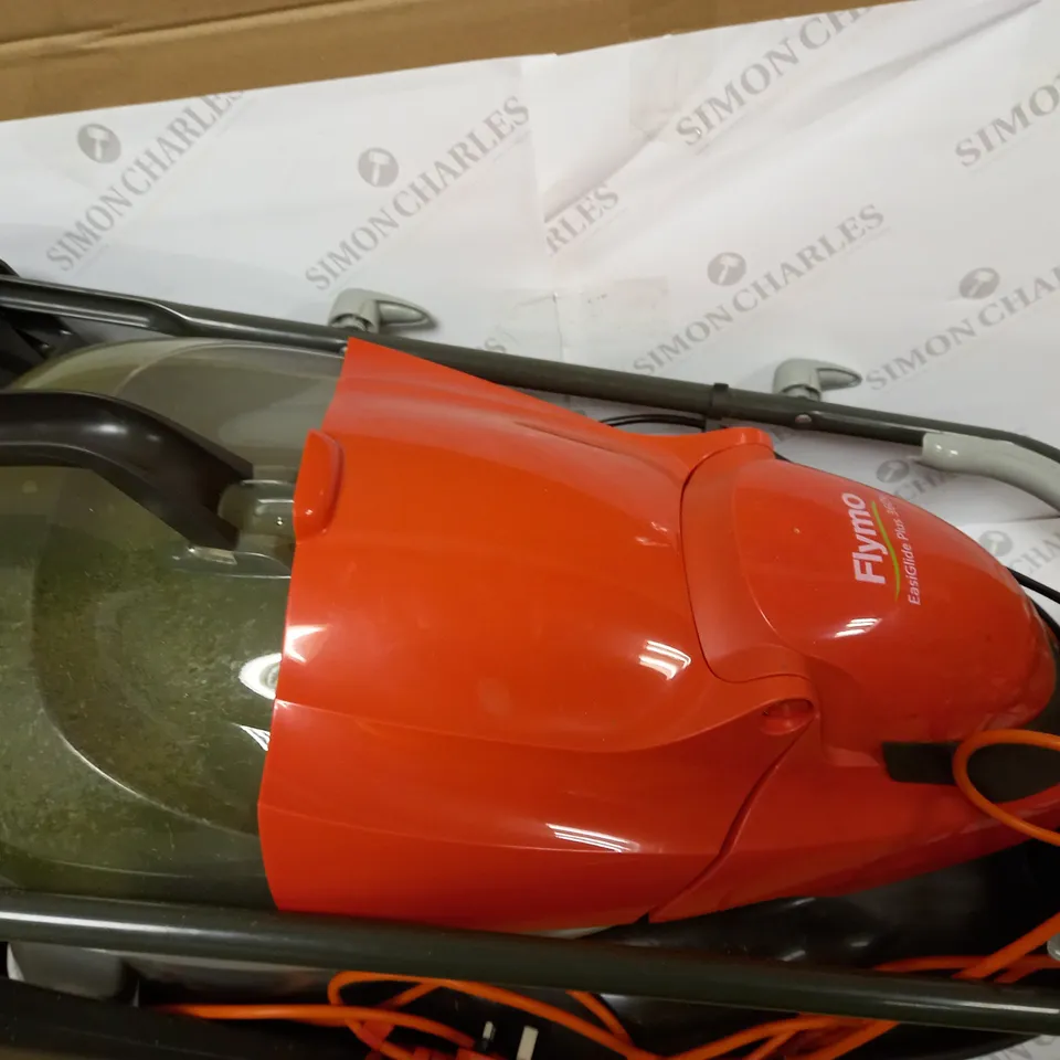 FLYMO EASIGLIDE PLUS 360V ELECTRIC HOVER COLLECT LAWNMOWER 