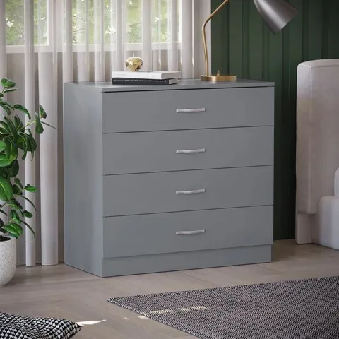 BOXED MAYBERY 4 DRAWER CHEST OF DRAWERS