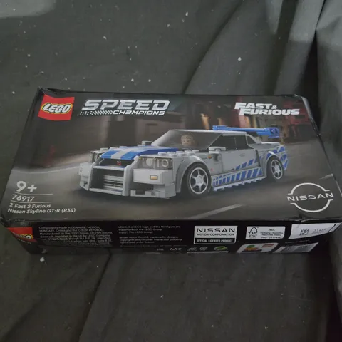 BOXED LEGO SPEED CHAMPION FAST AND FURIOUS - 2 FAST 2 FURIOUS NISSAN SKYLINE GT-R - 76917