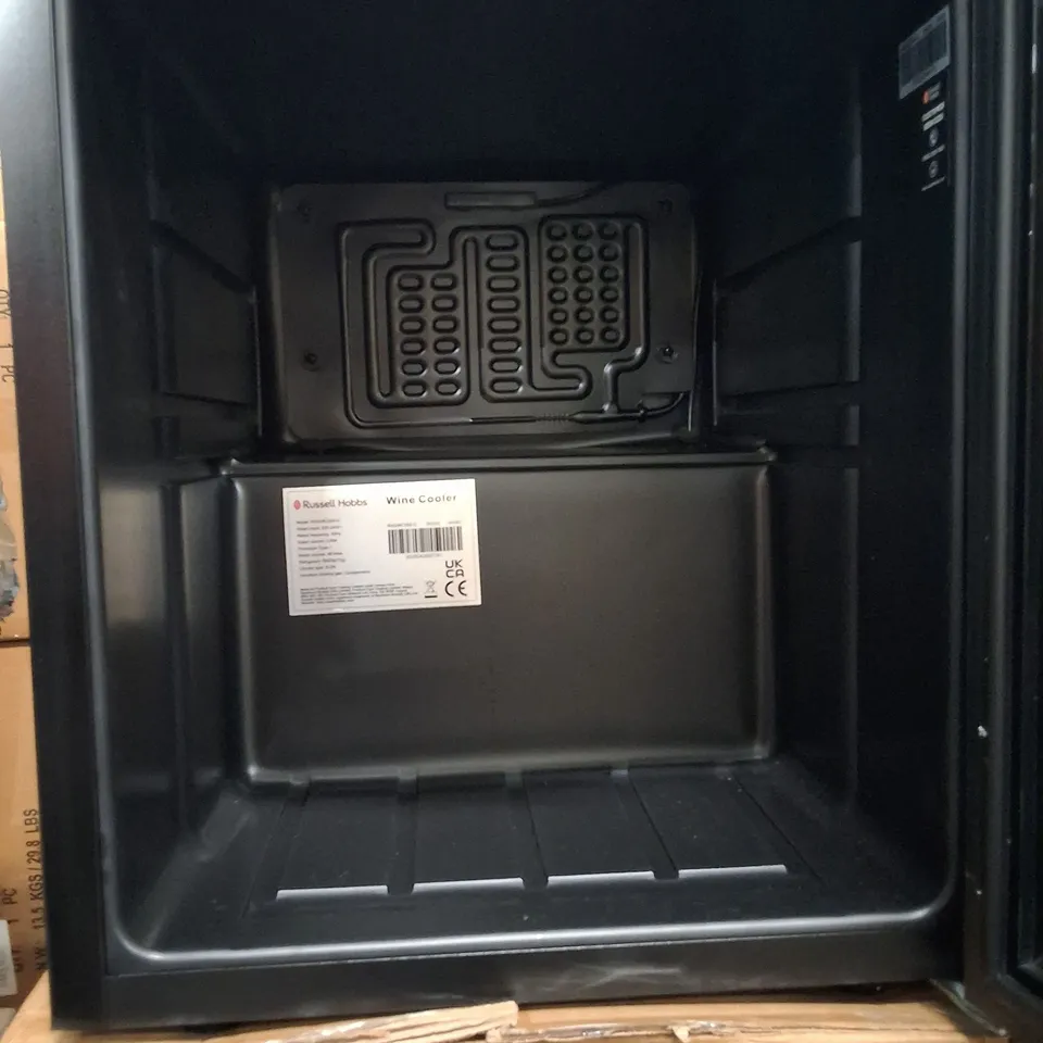 RUSSELL HOBBS RHGWC3SS-C STAINLESS STEEL GLASS DOOR DRINKS & WINE COOLER
