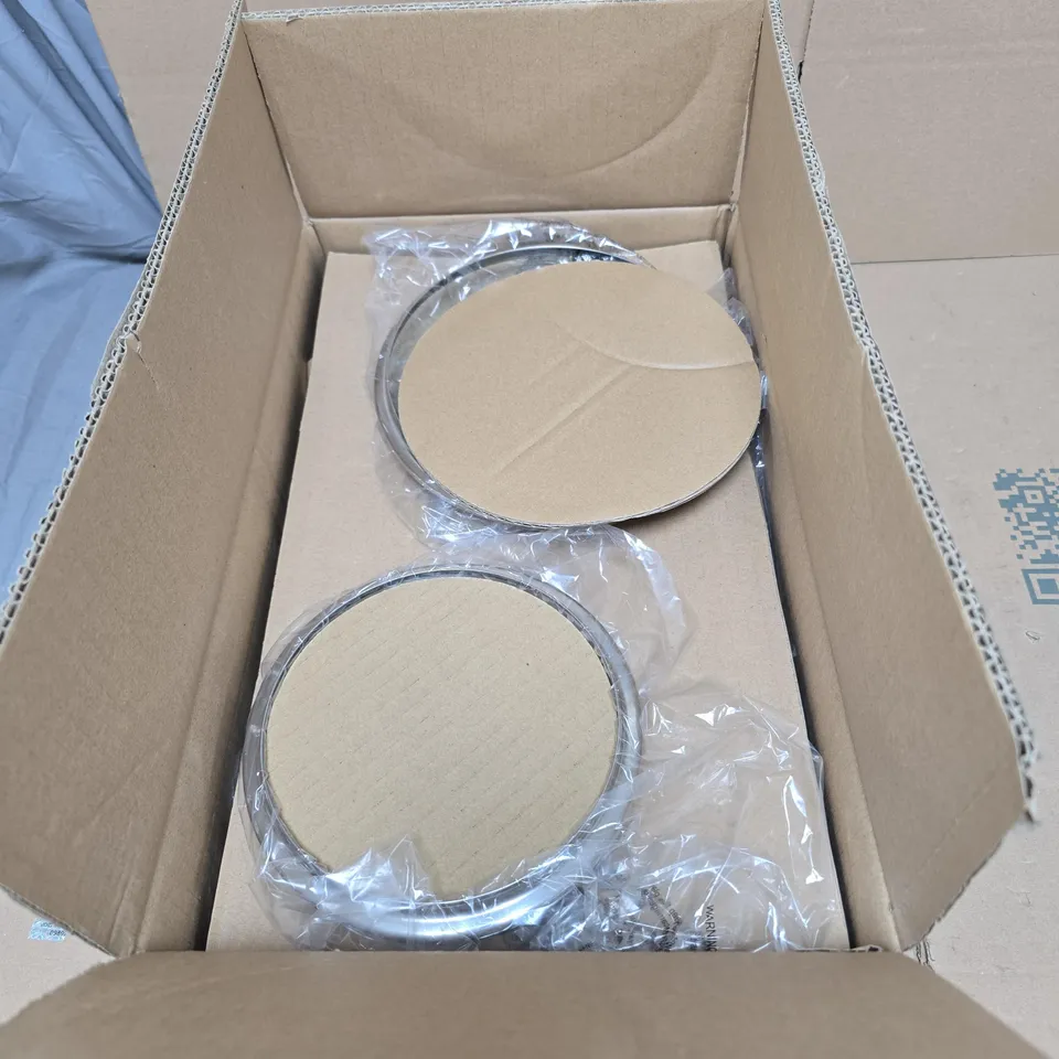 GREEN LIFE 2 GREEN SAUCE PANS WITH LIDS BOXED