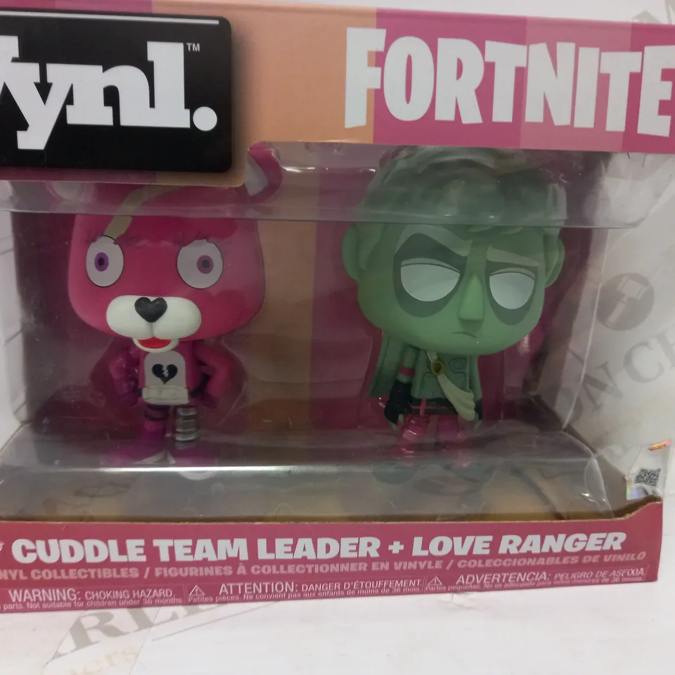 VYNL FORTNITE 'CUDDLE TEAM LEADER + LOVER RANGER' VINYL COLLECTABLES