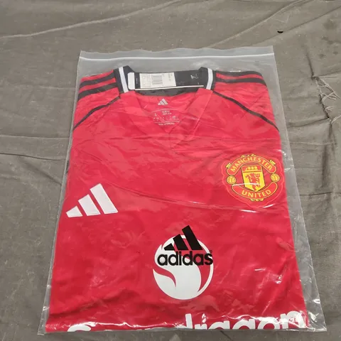 BAGGED MANCHETSER UNITED FC HOME JERSEY 2025/26 - SIZE L