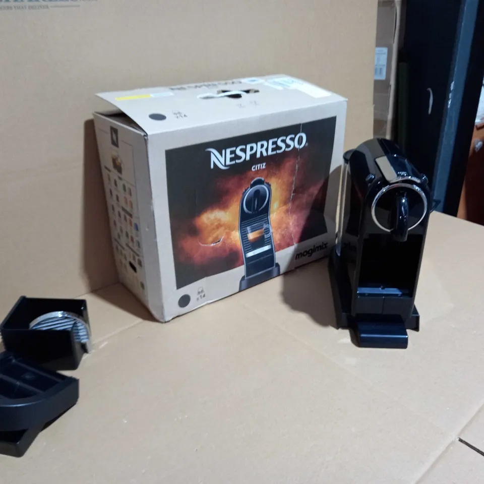 BOXED NESPRESSO CITIZ COFFEE MACHINE