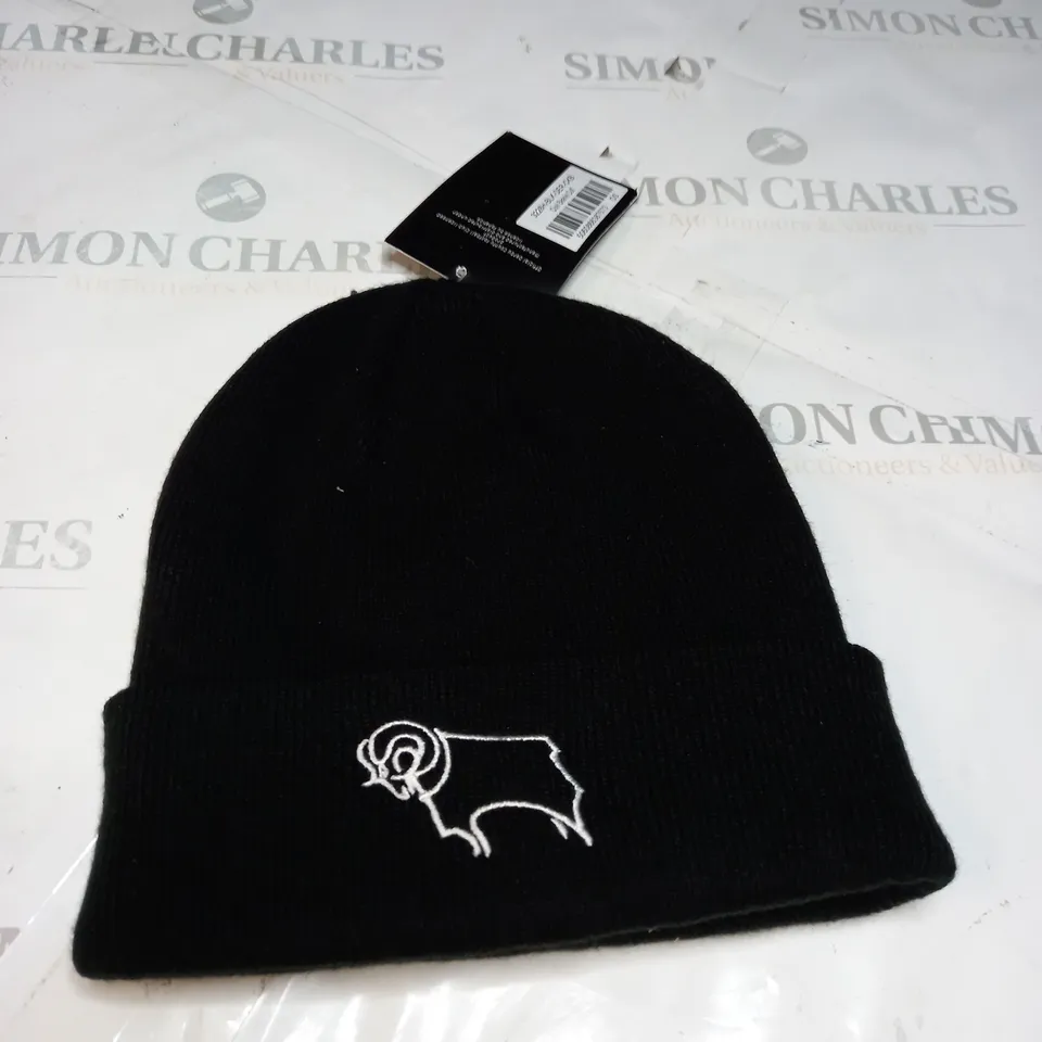 DERBY COUNTY BLACK HAT 