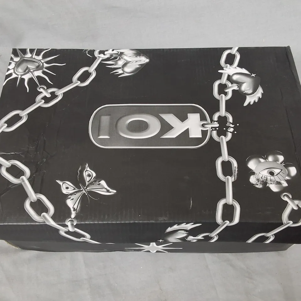 BOXED KOIABBOT MEN'S CHUNKY MARY JANE'S IN BLACK - UK 9