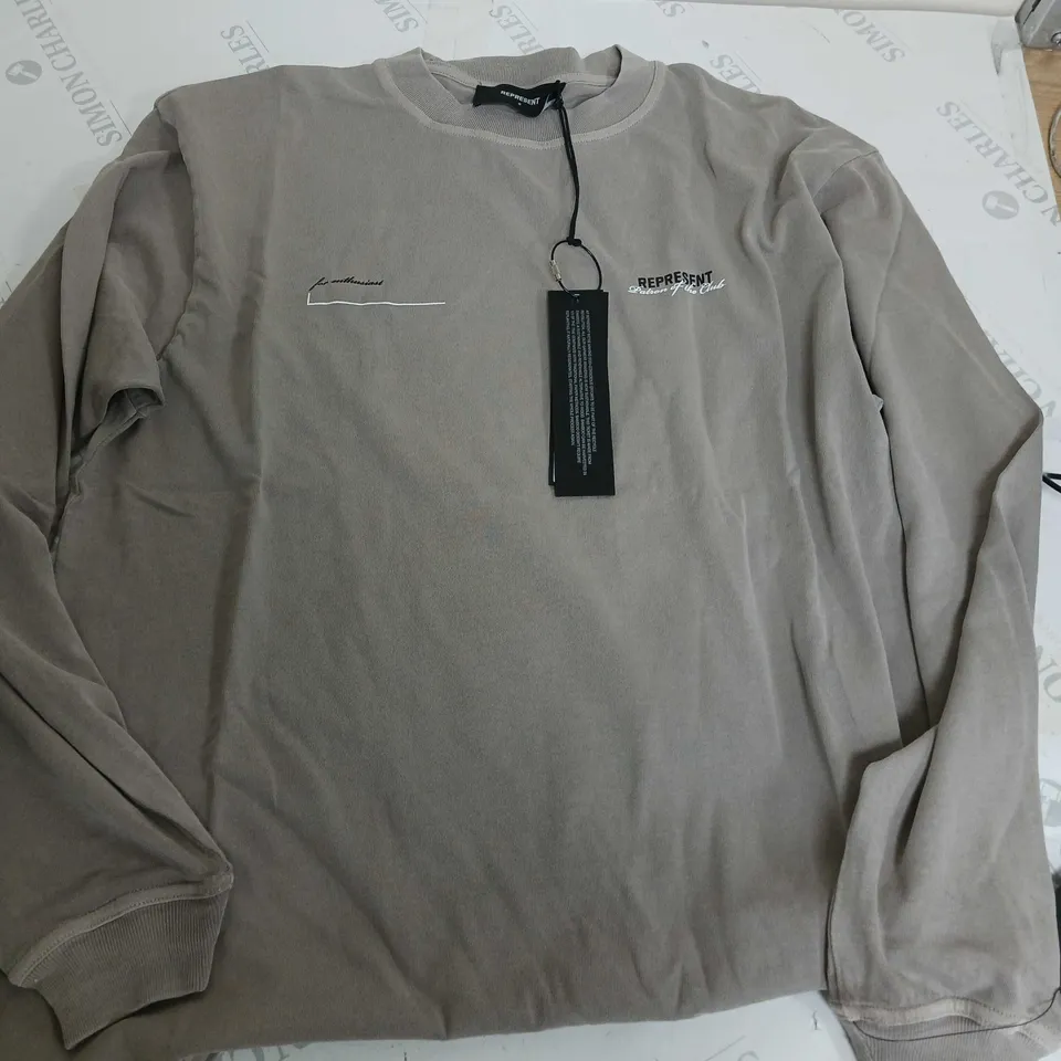 REPRESENT PATRON OF THE CLUB LONG SLEEVE T-SHIRT - S