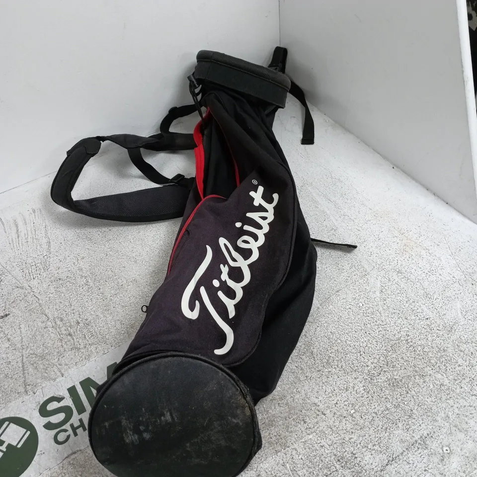 TITLEIST CARRY GOLF PENCIL BAG 