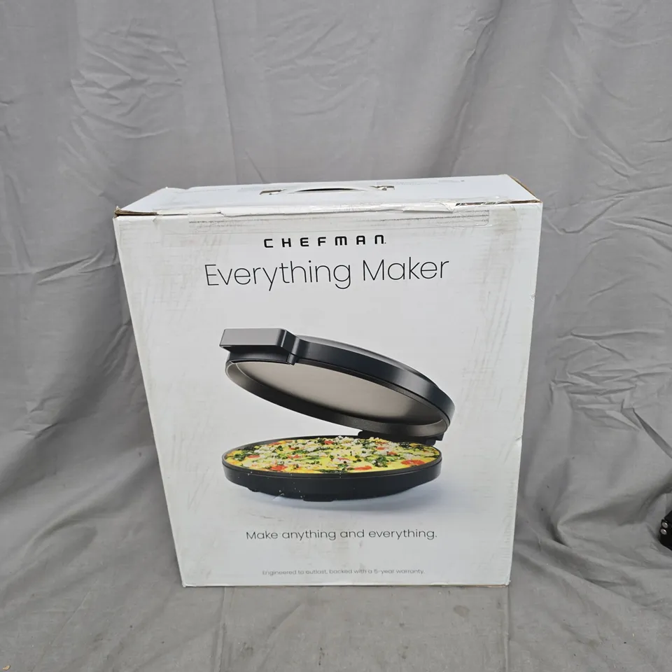 CHEFMAN EVERYTHING MAKER – BOXED KITCHEN APPLIANCE
