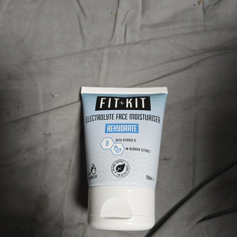 FIT-KIT ELECTROLYTE FACE MOISTURISER – REHYDRATE, 100 ML