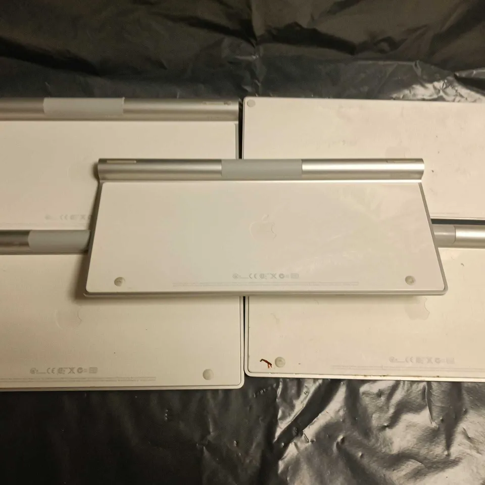 LOT OF 5 UNBOXED APPLE ALUMINIUM WIRELESS KEYBOARDS