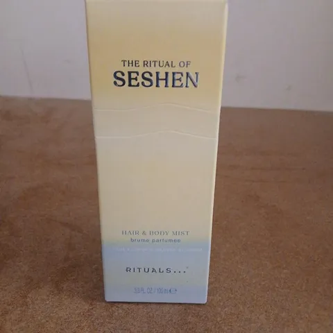 BOXED THE RITUAL OF SESHAN HAIR AND BODY MIST BRUME PARFUMEE 100ML