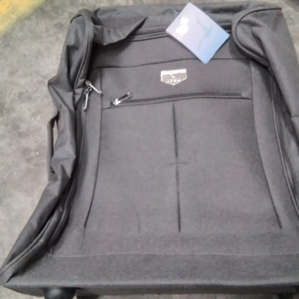 UNBOXED KEPLIN LUGG SMALL SIZE TRAVEL SUITCASE WITH WHEELS DARK BROWN COLOUR 