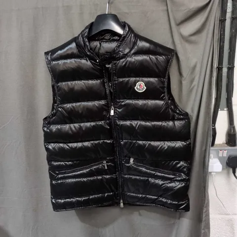 MONCLER LONGUE SAISON QUILTED DOWN GILLET, BLACK