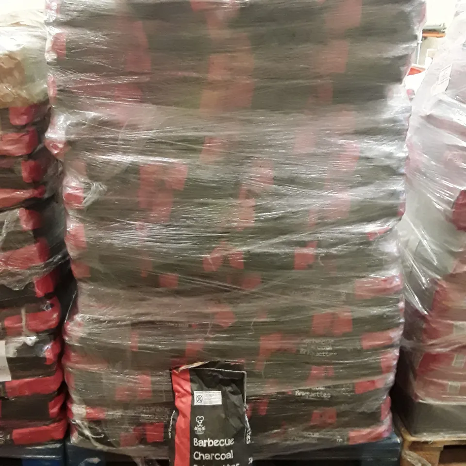 PALLET OF APPROXIMATELY 200 BAGS OF BARBECUE CHARCOAL BRIQUETTES