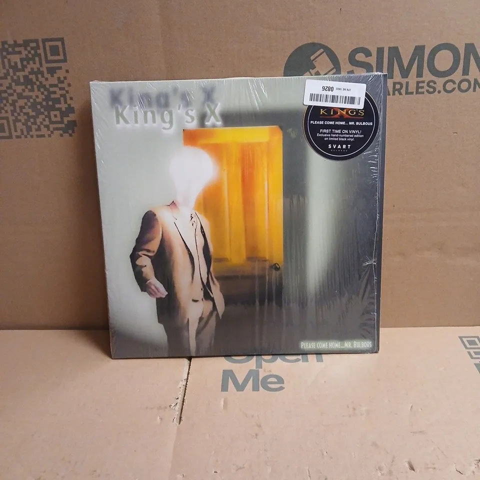 KINGS X PLEASE COME HOME...MR BULBOUS VINYL LP