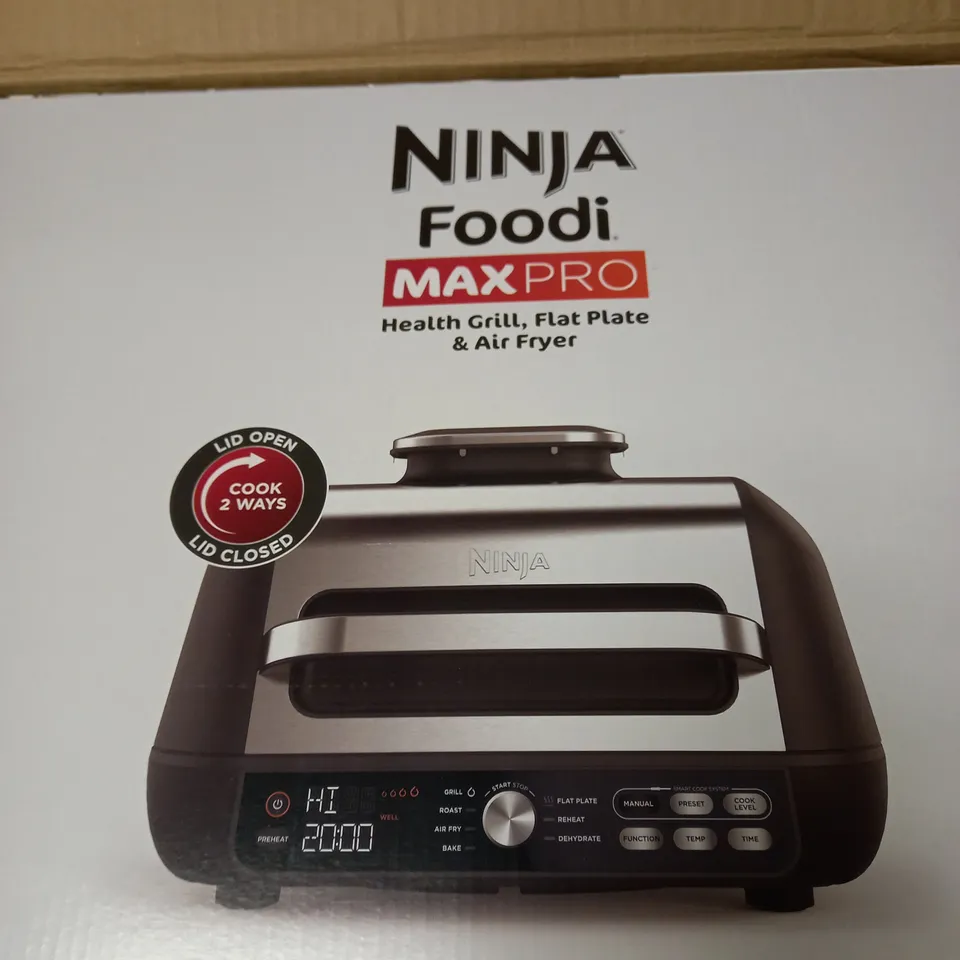 NINJA HEALTH GRILL & AIR FRYER (AG651UK)