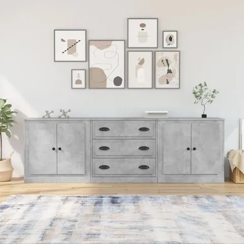 BOXED KERIO 210cm SIDEBOARD (3 BOXES)