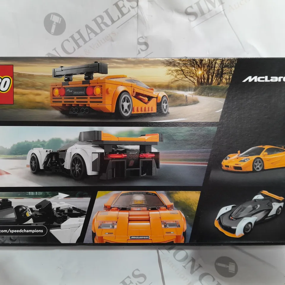 BOXED LEGO MCLAREN SPEED CHAMPIONS 76918