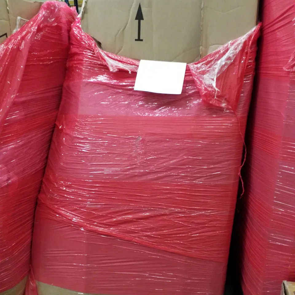 PALLET OF ASSORTED PRODUCTS INCLUDING IRONING BOARD, CLOTHES DRYING RACK, PRESSURE WASHER, SUITCASE, DISTILLER, VACMASTER