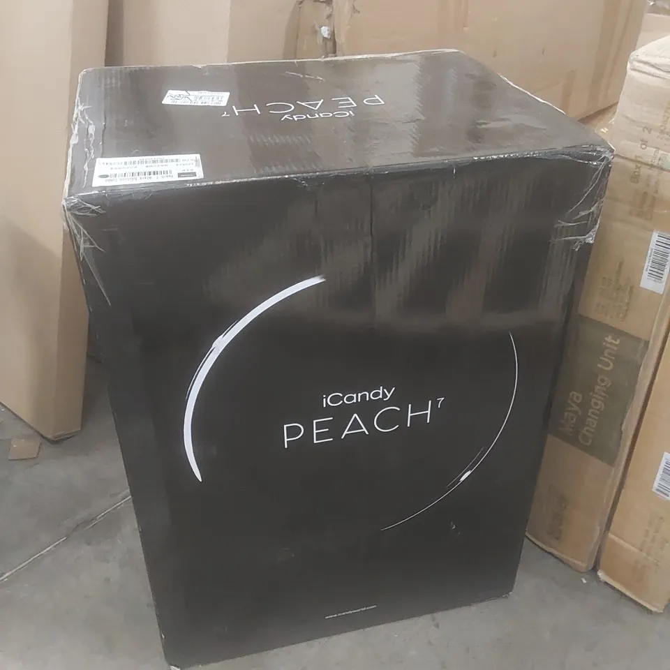 BOXED ICANDY PEACH 7 BLACK EDITION COMBO STROLLER/PRAM