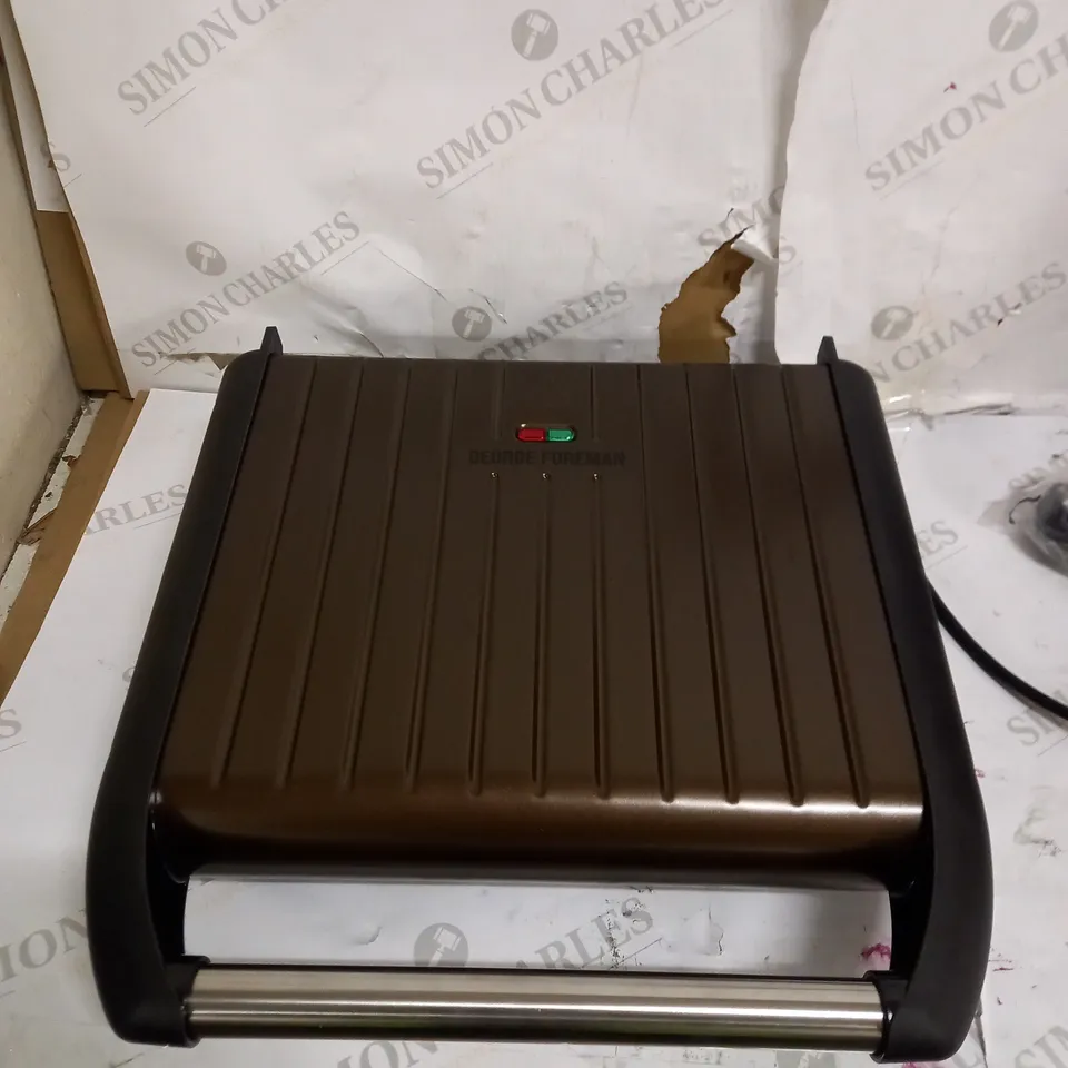 GEORGE FOREMAN 25053 ELECTRIC GRILL