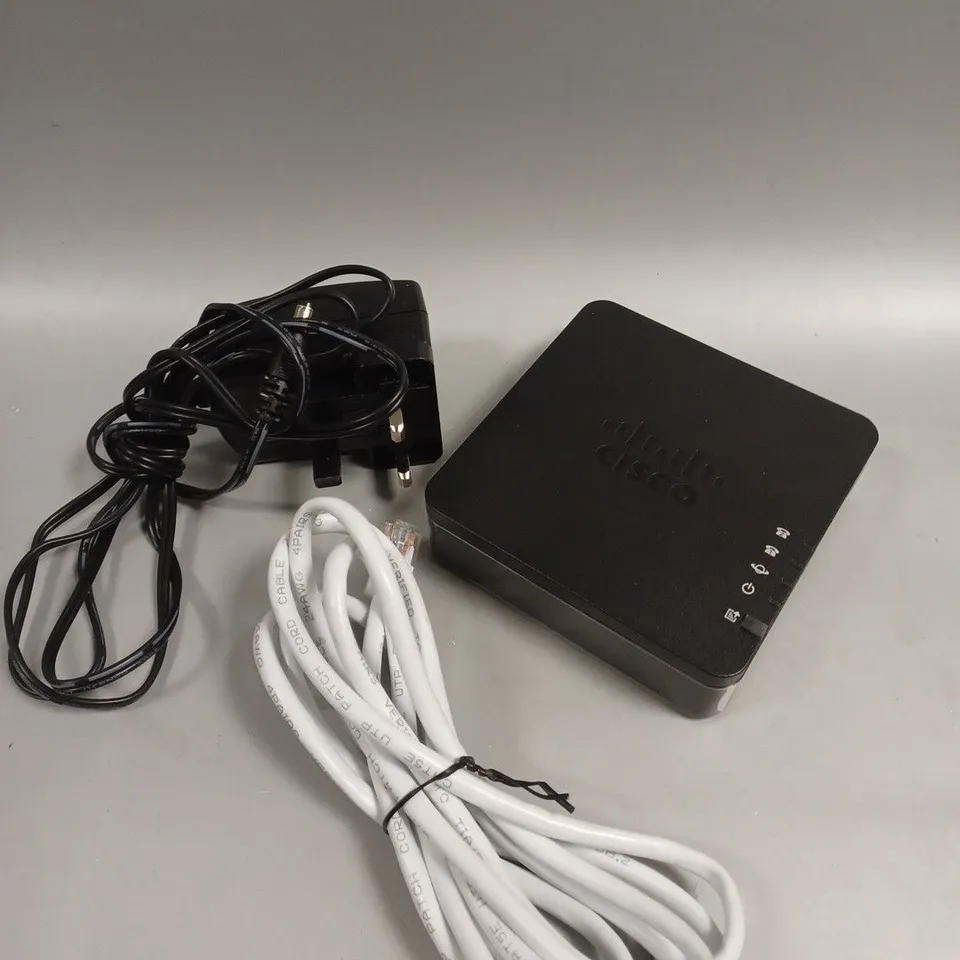 BOXED CISCO 2 PORT ANALOGUE TELEPHONE ADAPTER 