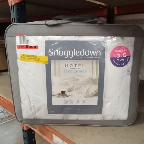 BAGGED SNUGGLEDOWN 13.5 TOG WINTER EDITION DUVET - SINGLE SIZE