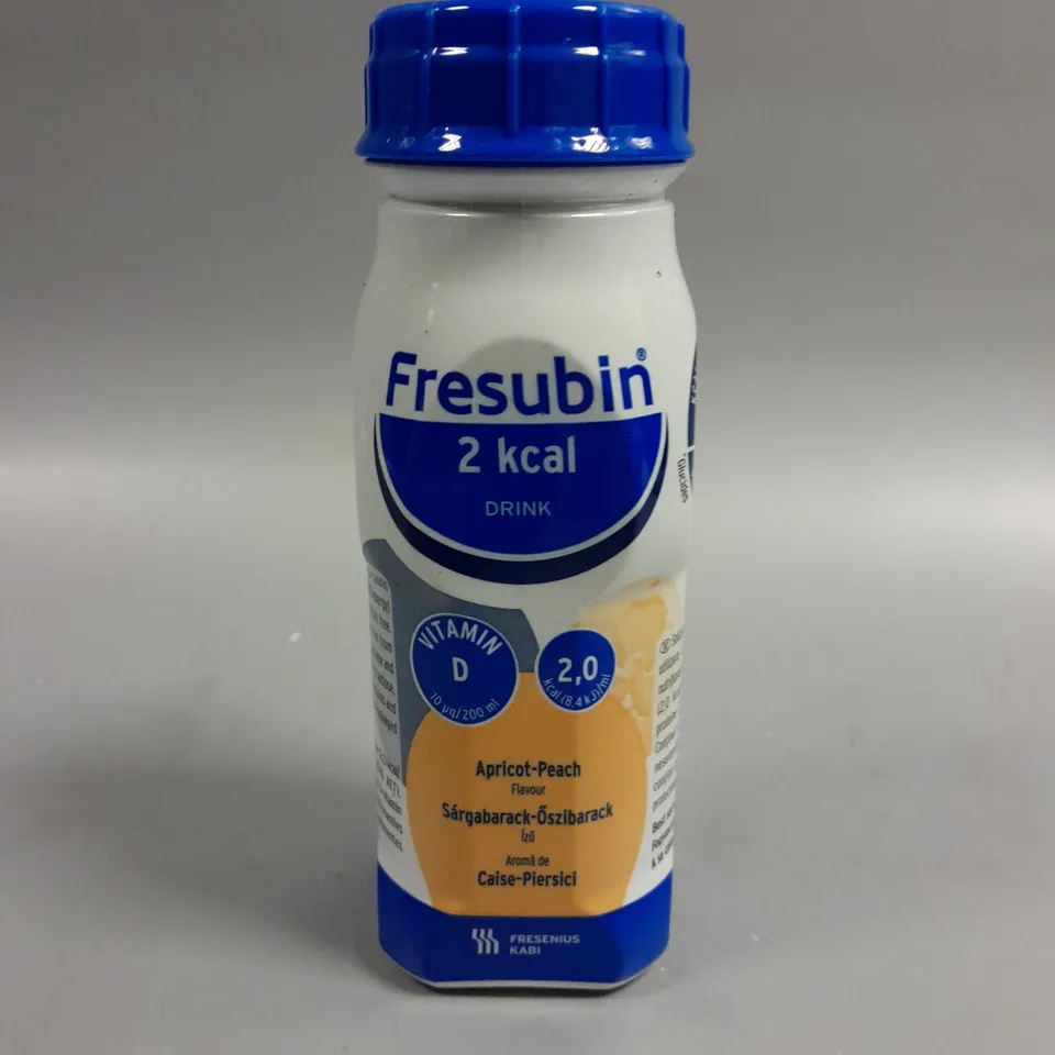 APPROXIMATELY 20 FRESUBIN 2 KCAL DRINKS - APRICOT-PEACH