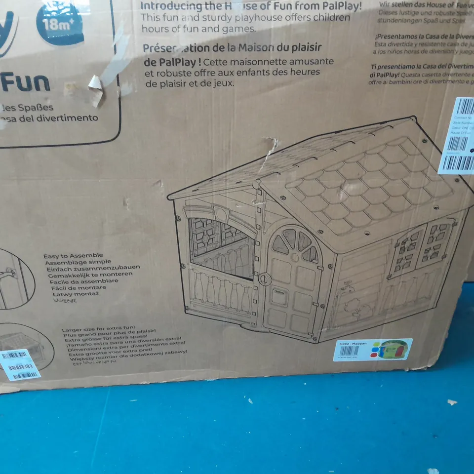 PALPLAY HOUSE OF FUN - COLLECTION ONLY RRP £130