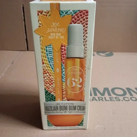 SOL DE JANEIRO BRAZILIAN BUM BUM CREAM – 62 (CHEIROSA 62) AND FRAGRANCE MIST