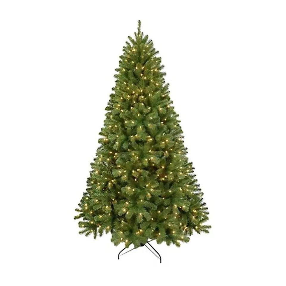 BOXED 6FT PRE LIT LED PREMIUM FESTIVE CHRISTMAS TREE (1 BOX)