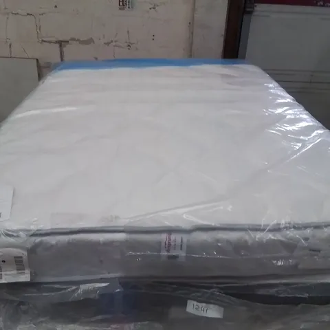 QUALITY BAGGED DOUBLE 135cm AIRSPRUNG LUXURY QUILTED MEDIUM MATTRESS