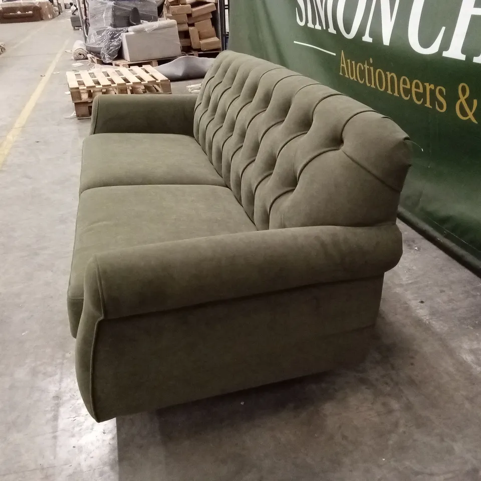 DUSK HEBDEN 3 SEATER SOFA - OLIVE