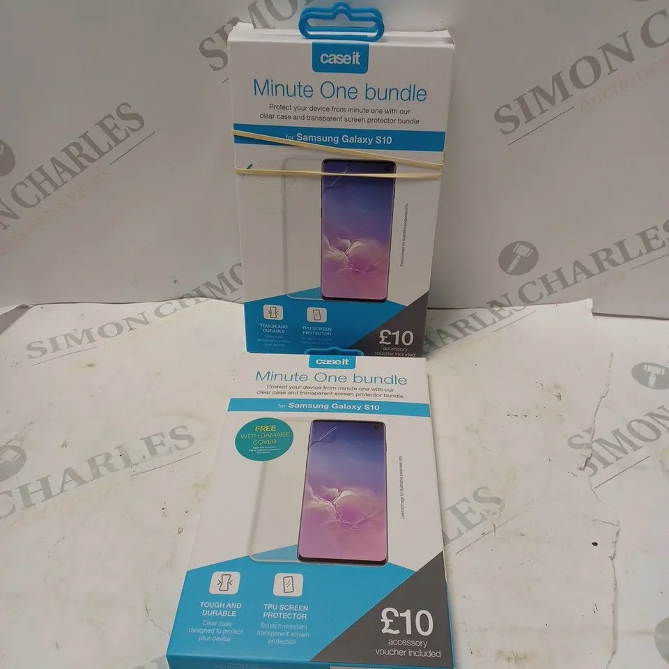 BOX OF APPROXIMATELY 25 MINUTE ONE BUNDLE FOR SAMSUNG GALAXY S10
