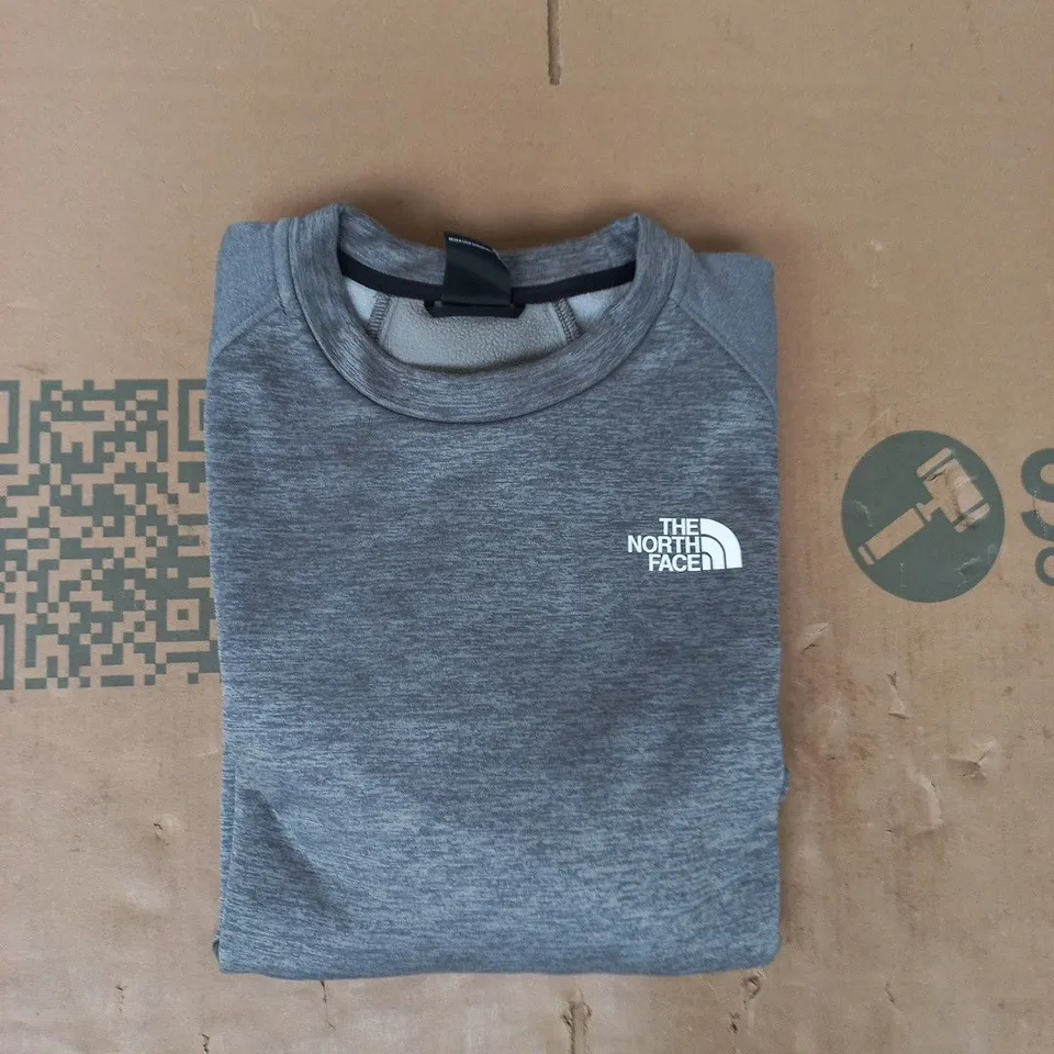 THE NORTH FACE LONG SLEEVE TOP IN GREY SIZE LARGE